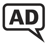 Audio Described Performance Logo on a white background with black text